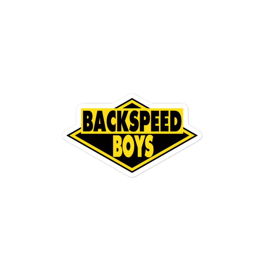 Backspeed Boys Sticker