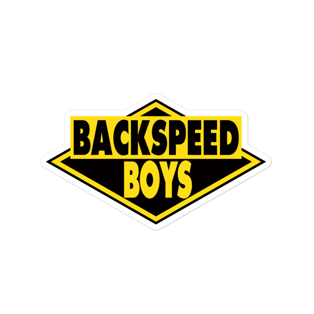 Backspeed Boys Sticker