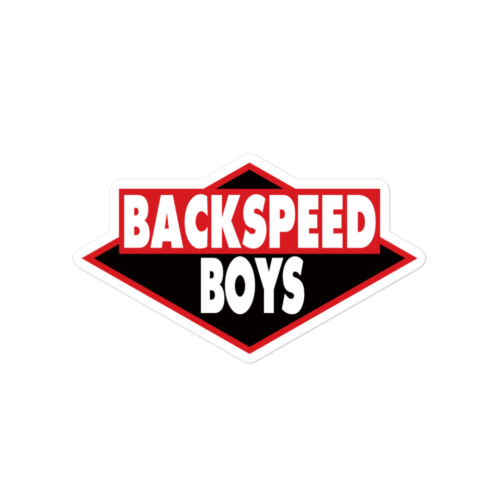 Backspeed Boys Sticker