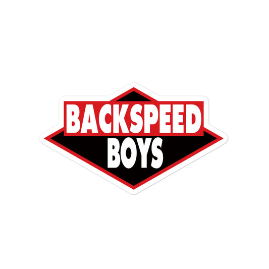 Backspeed Boys Sticker