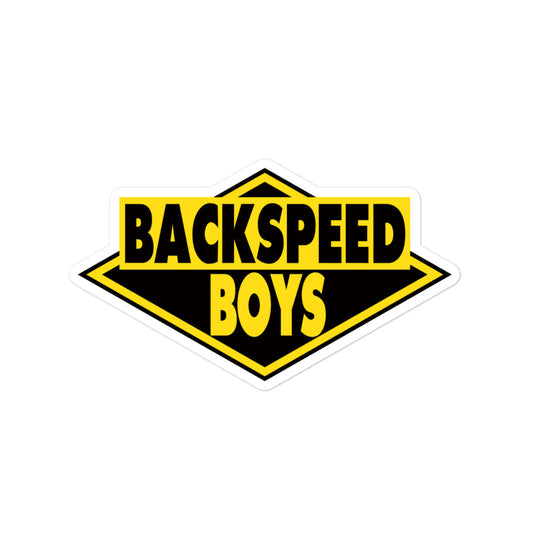 Backspeed Boys Sticker